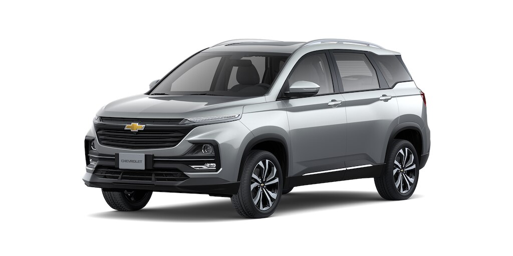 Nueva SUV Chevrolet Captiva 2025, tu camioneta familiar favorita en color plata