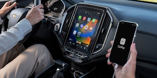  Vista interna Chevrolet Captiva 2025 con tecnología Smartphone integration con Apple Carplay y Android Auto